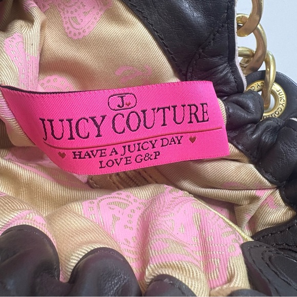 JUICY COUTURE vintage “Juicy Royal Couture” shoulder bag pink - Picture 9 of 10